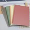 Spiral Notebook, 4 Pcs 4 Color 9.8 Inch x 6.9 Inch B5 Thick Plastic Hardcover 7mm College Ruled Paper 80 Sheets (160 Pages) Journal for School and Office Supplies